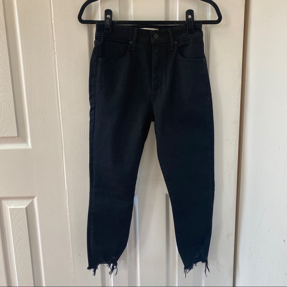 Abercrombie & Fitch black high rise ankle skinny jeans size 28 short New W/ Tags